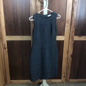 Calvin Klein Grey Pencil Sheath Dress